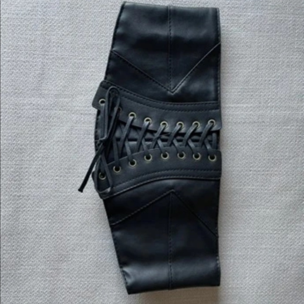 Black Corset Belt Steampunk New - Picture 11 of 14